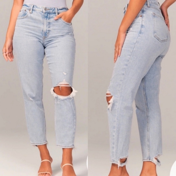 Abercrombie and Fitch The Skinny High Rise Curve Love - Picture 1 of 9